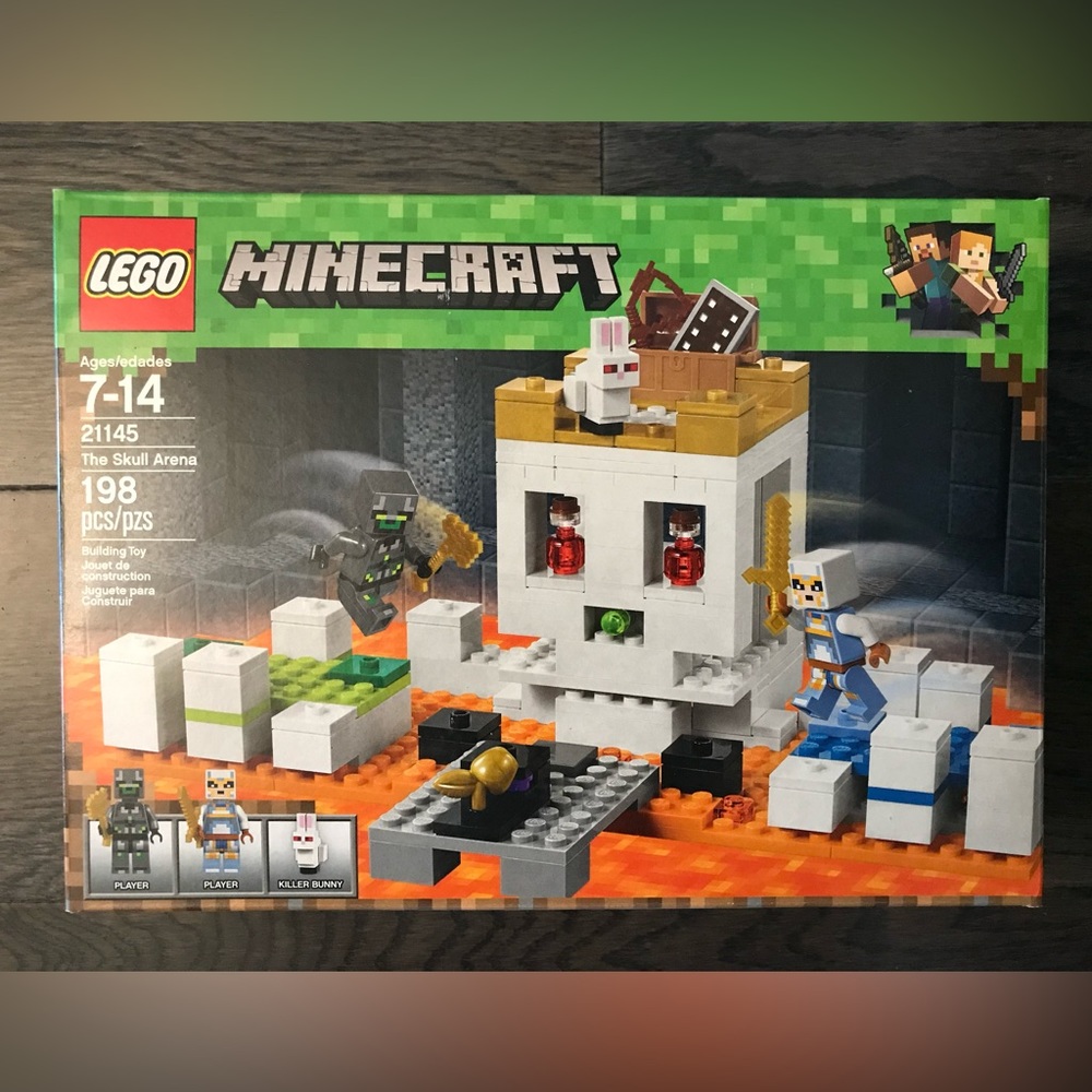 Lego Minecraft The Skull Arena 21145 - New